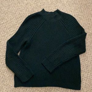 Dark green sweater